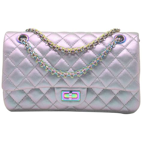 chanel iridescent flap|Chanel flap 2.55.